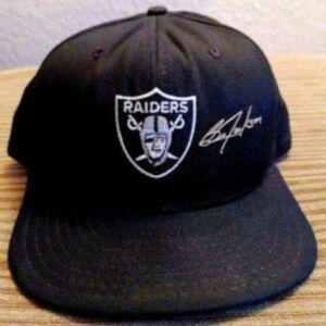 Raiders Black Cap with Logo